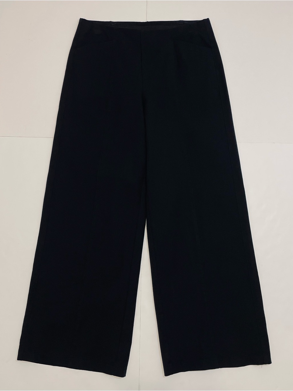 Old Navy Wide Leg High Rise Black Dress Pants Size M